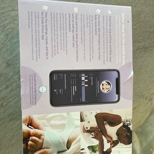 Owlet dream sock. Track sleep trends and help baby sleep better.